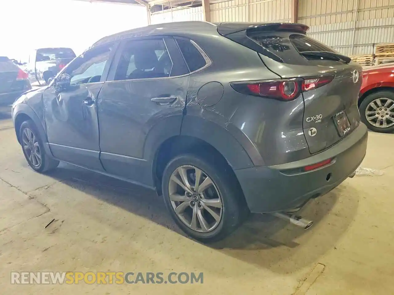 2 Photograph of a damaged car 3MVDMBCL6NM455591 MAZDA CX30 2022