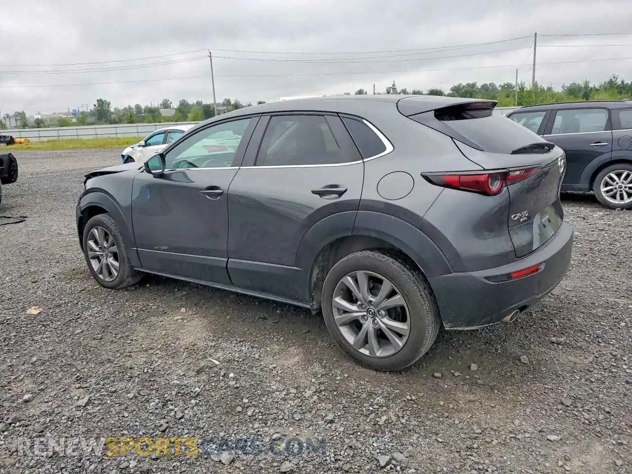 2 Photograph of a damaged car 3MVDMBCL7NM450772 MAZDA CX30 2022
