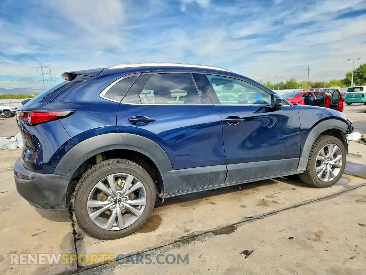 3 Фотография поврежденного автомобиля 3MVDMBDL1NM418060 MAZDA CX30 2022