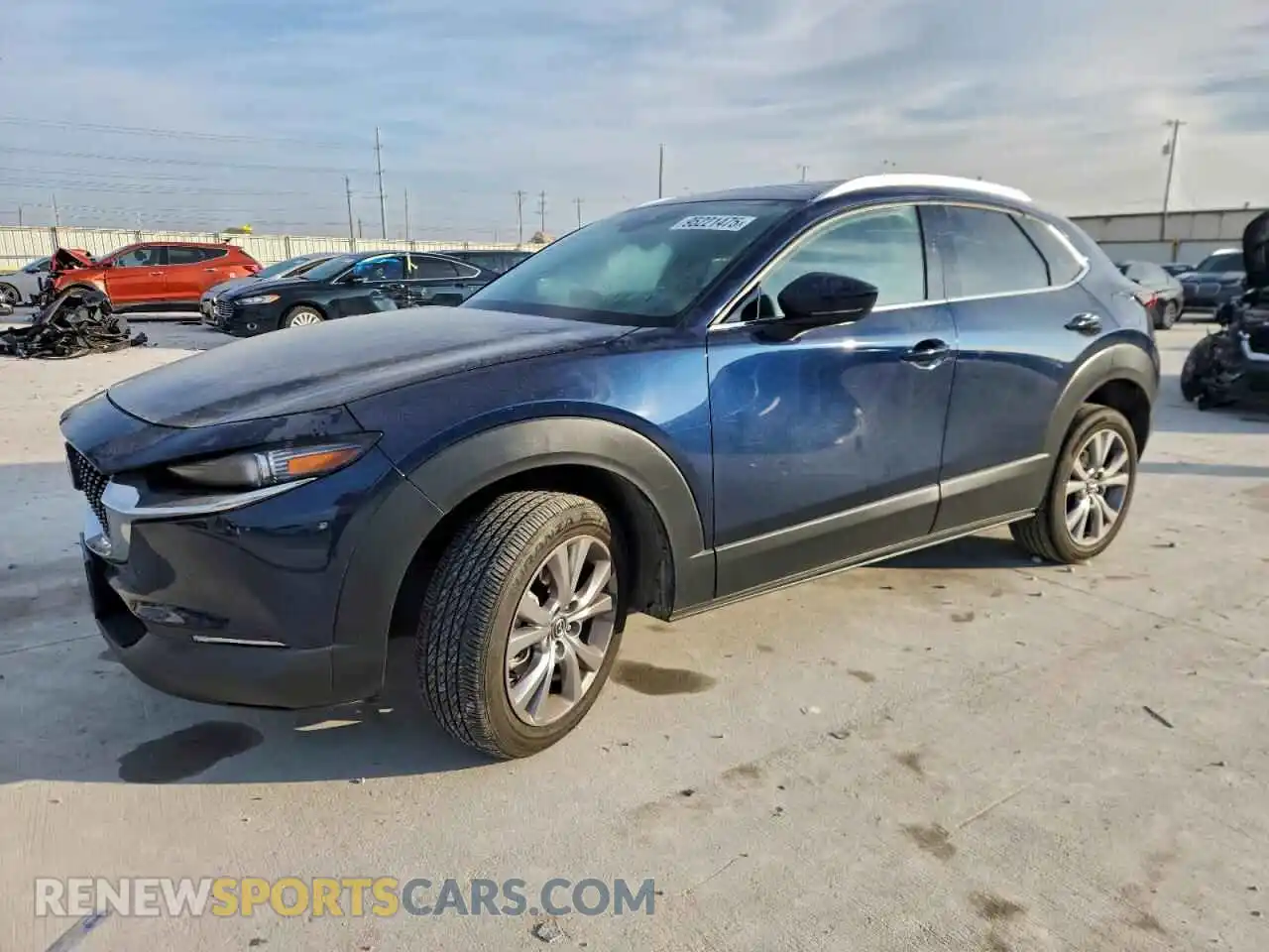 1 Photograph of a damaged car 3MVDMBDL2NM441220 MAZDA CX30 2022