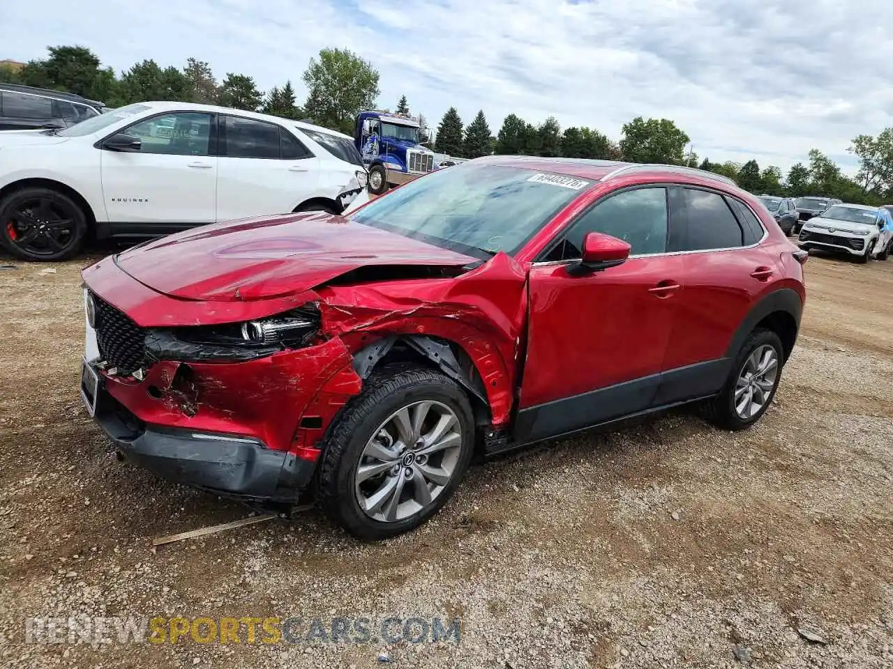 1 Фотография поврежденного автомобиля 3MVDMBDL3NM446474 MAZDA CX30 2022