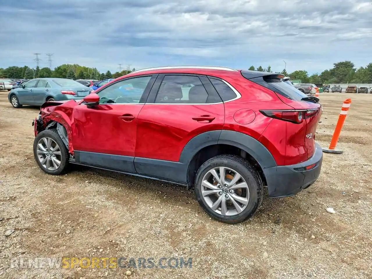 2 Фотография поврежденного автомобиля 3MVDMBDL3NM446474 MAZDA CX30 2022