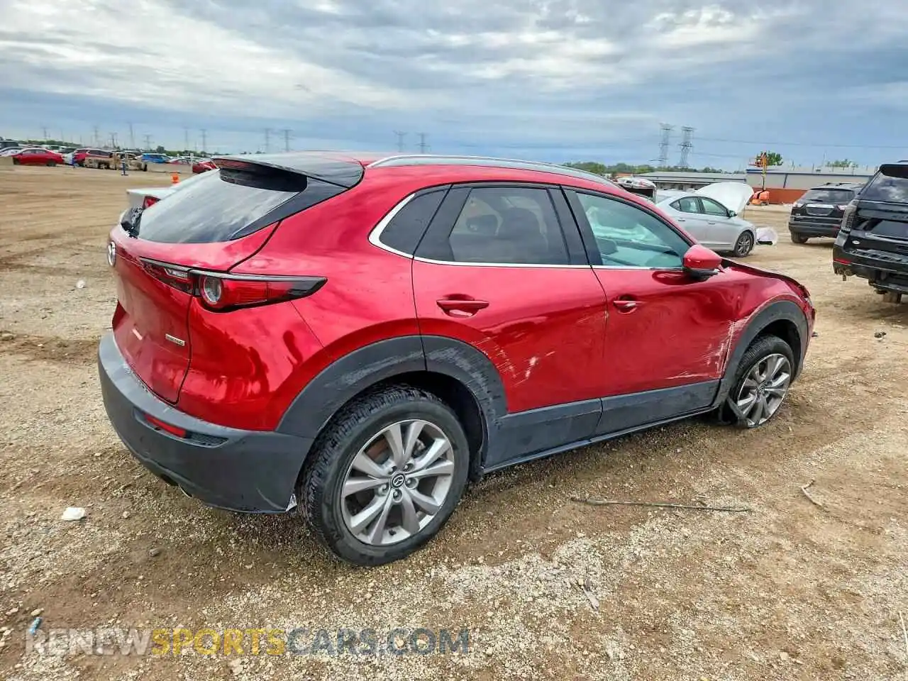 3 Фотография поврежденного автомобиля 3MVDMBDL3NM446474 MAZDA CX30 2022