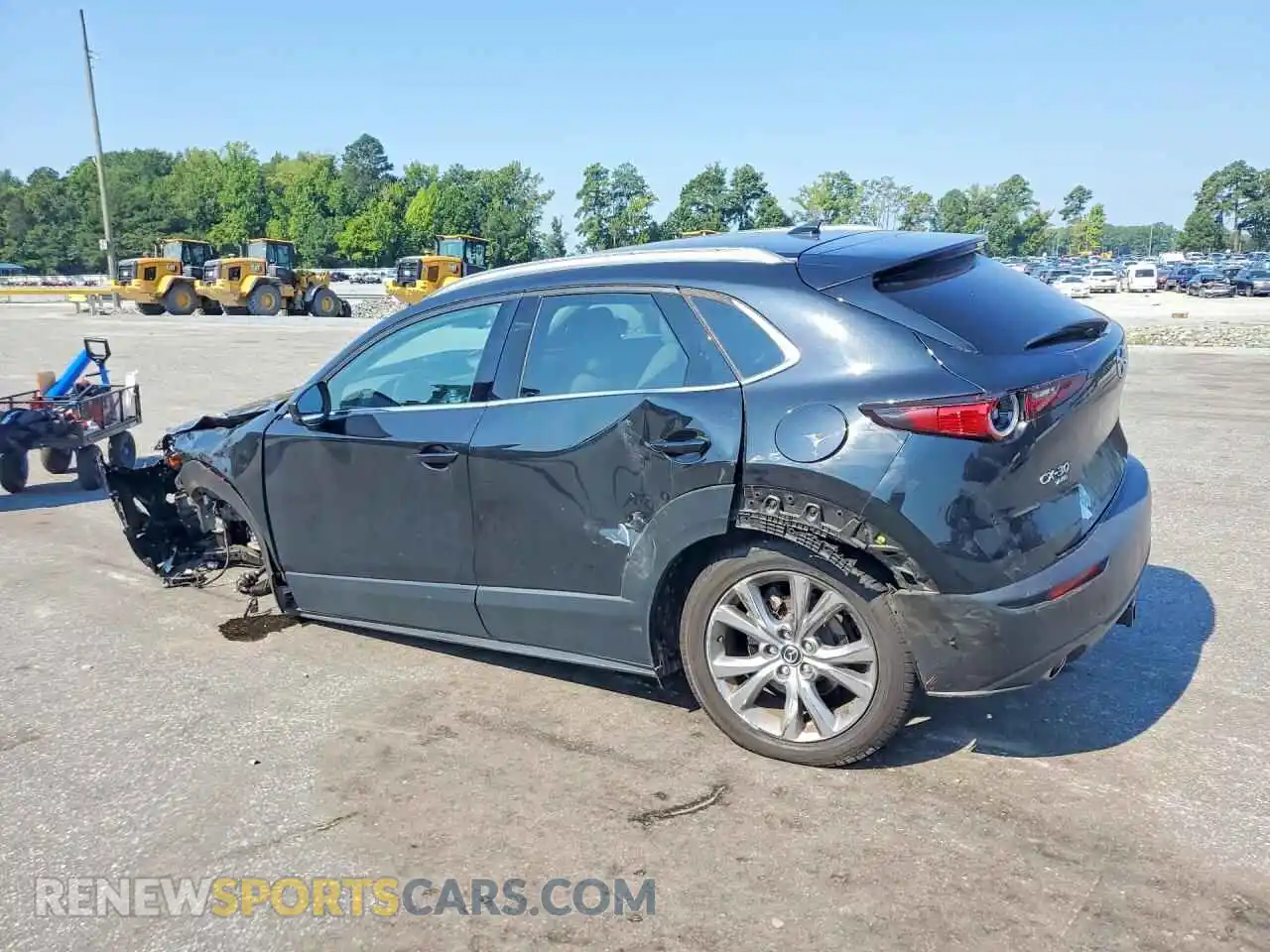 2 Photograph of a damaged car 3MVDMBDL4NM409689 MAZDA CX30 2022