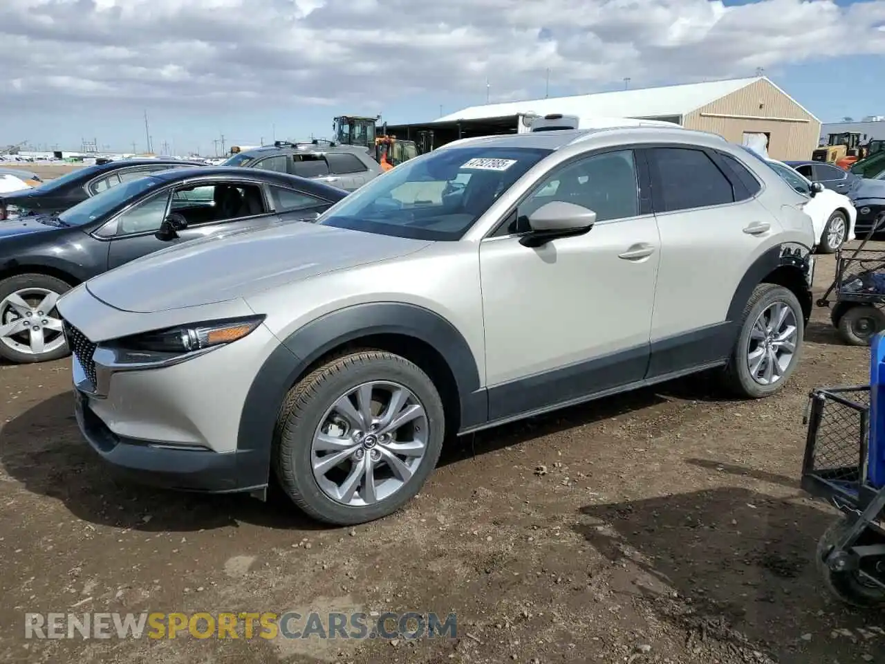1 Photograph of a damaged car 3MVDMBDL4NM447276 MAZDA CX30 2022