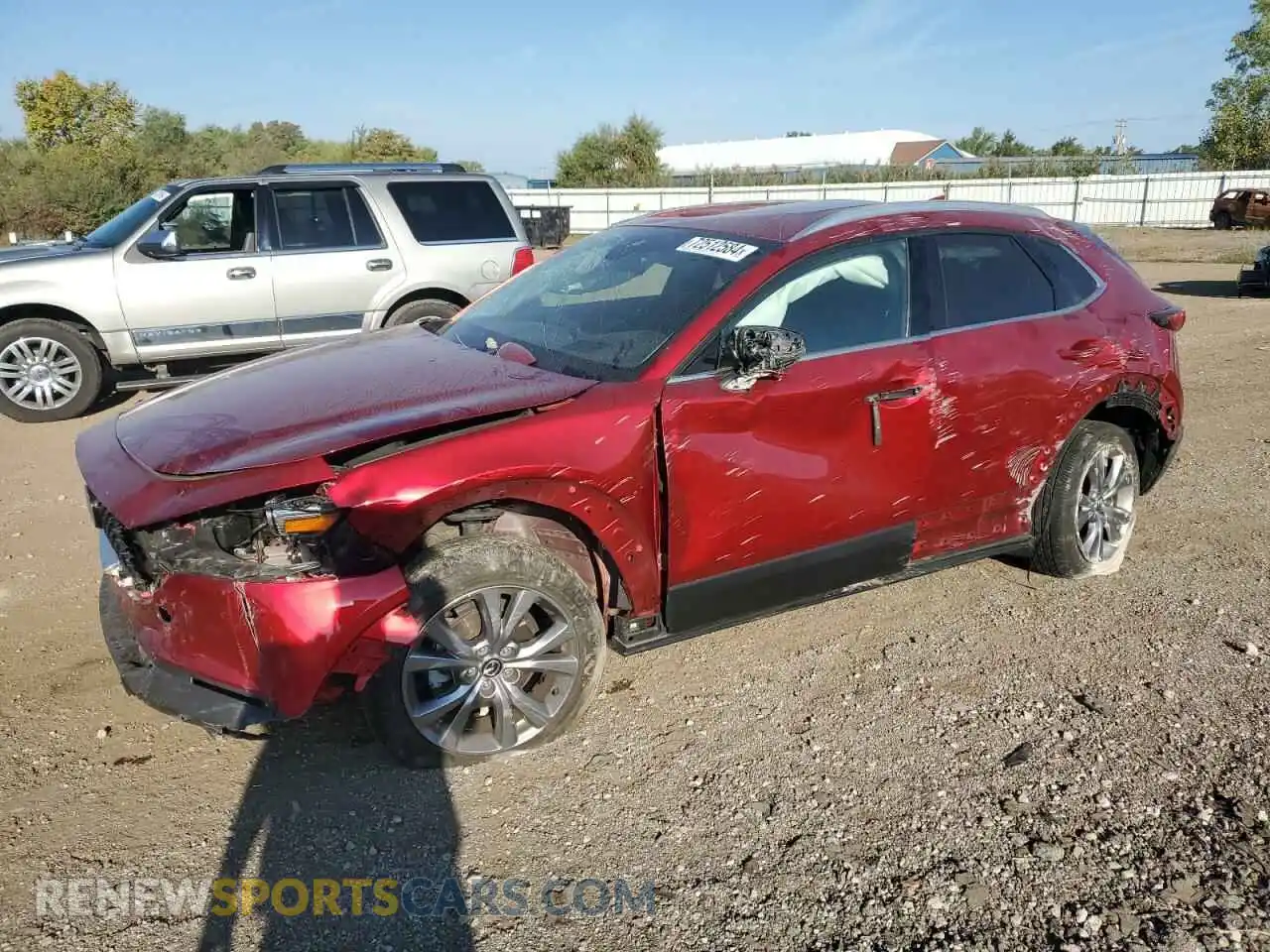 1 Photograph of a damaged car 3MVDMBDL9NM424401 MAZDA CX30 2022