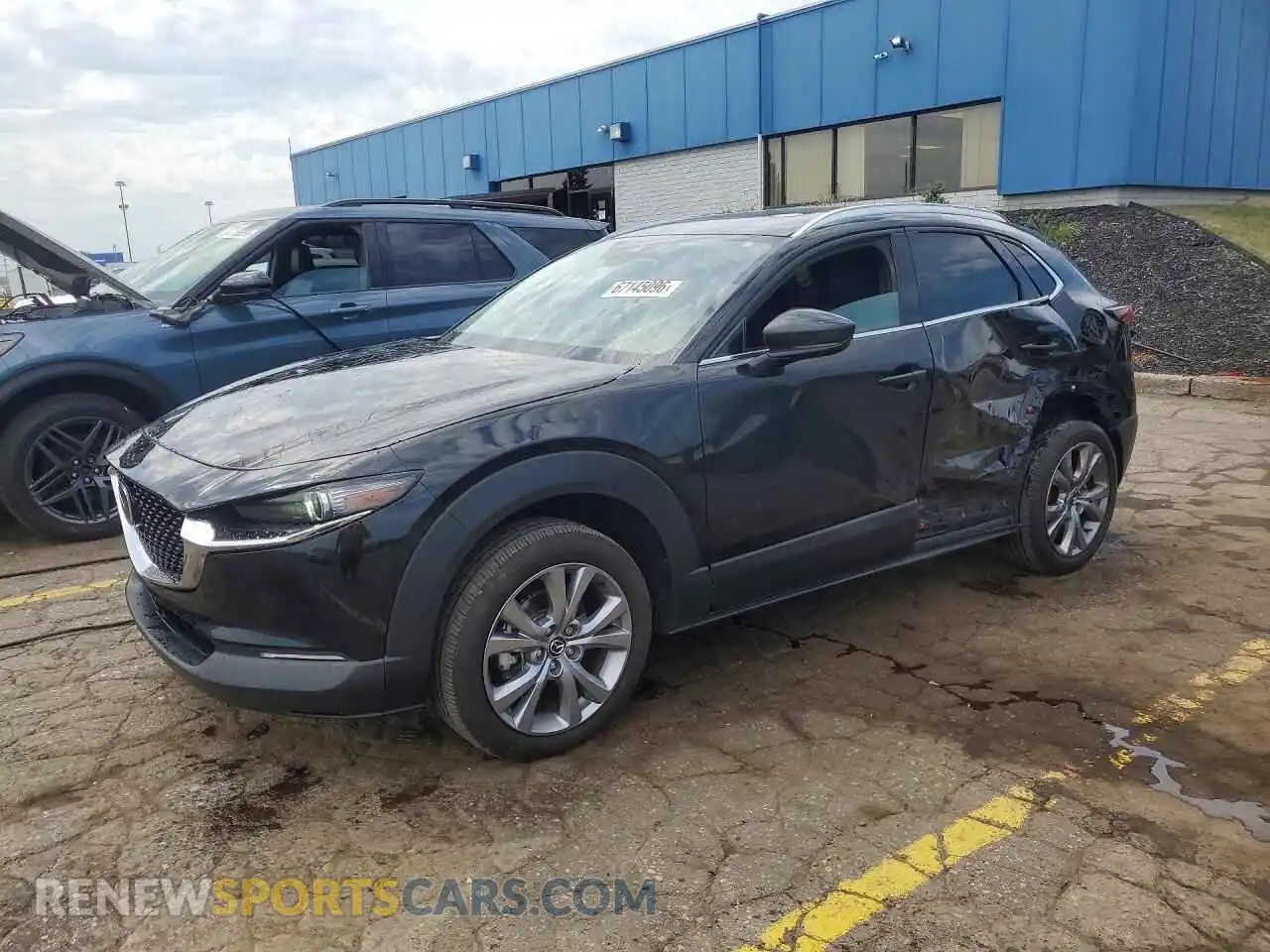 1 fotografías del automóvil dañado 3MVDMBDL9NM450058 MAZDA CX30 2022