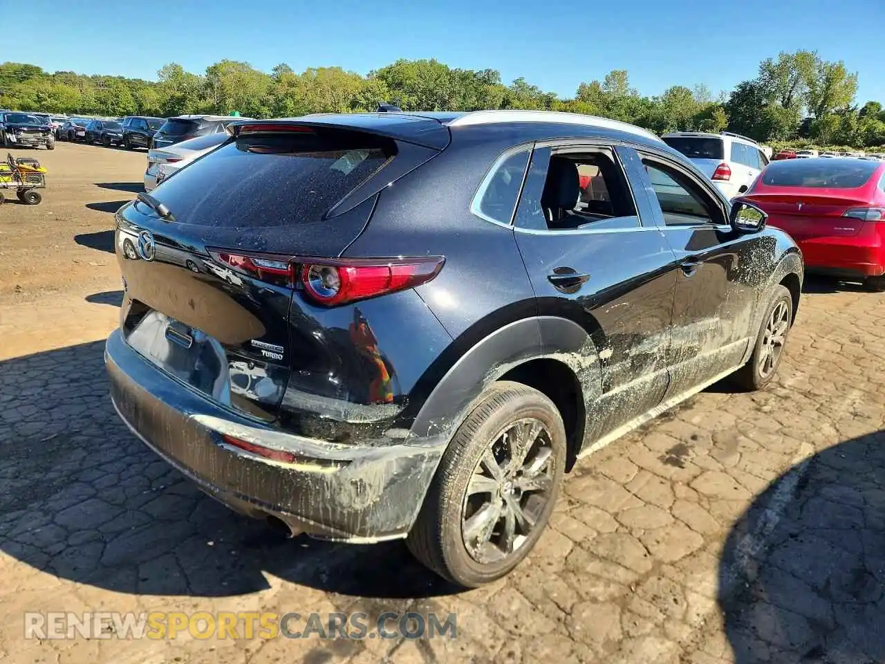 3 fotografías del automóvil dañado 3MVDMBDY1NM407961 MAZDA CX30 2022