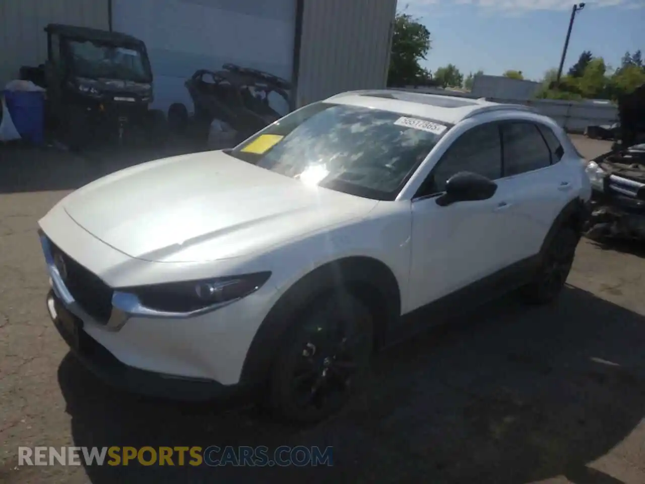 1 Photograph of a damaged car 3MVDMBDY4NM426830 MAZDA CX30 2022