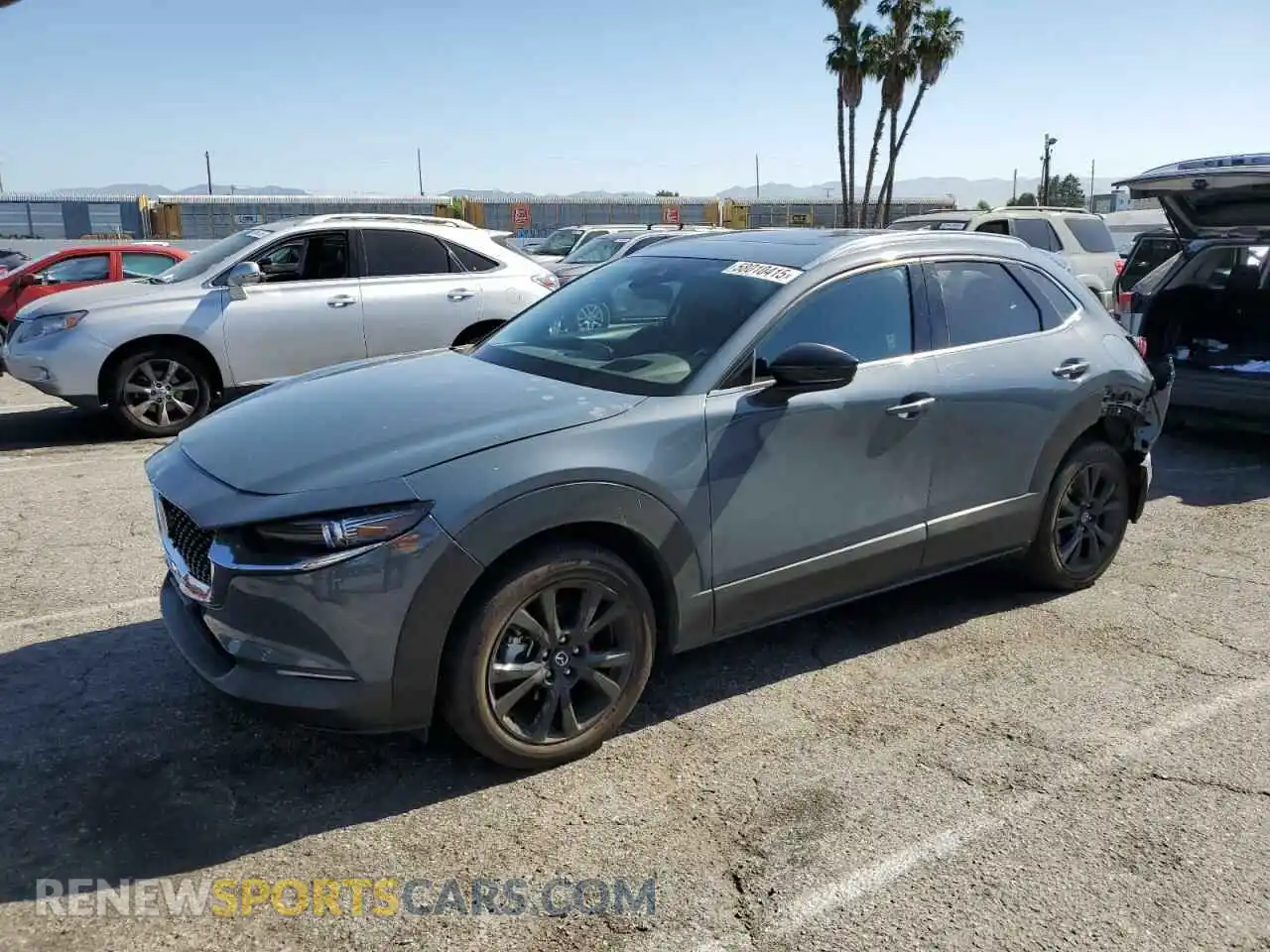 1 Photograph of a damaged car 3MVDMBDY5NM438081 MAZDA CX30 2022
