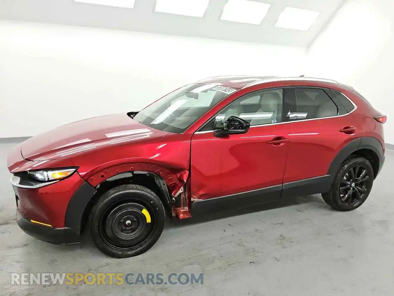 1 Photograph of a damaged car 3MVDMBEY2NM453913 MAZDA CX30 2022
