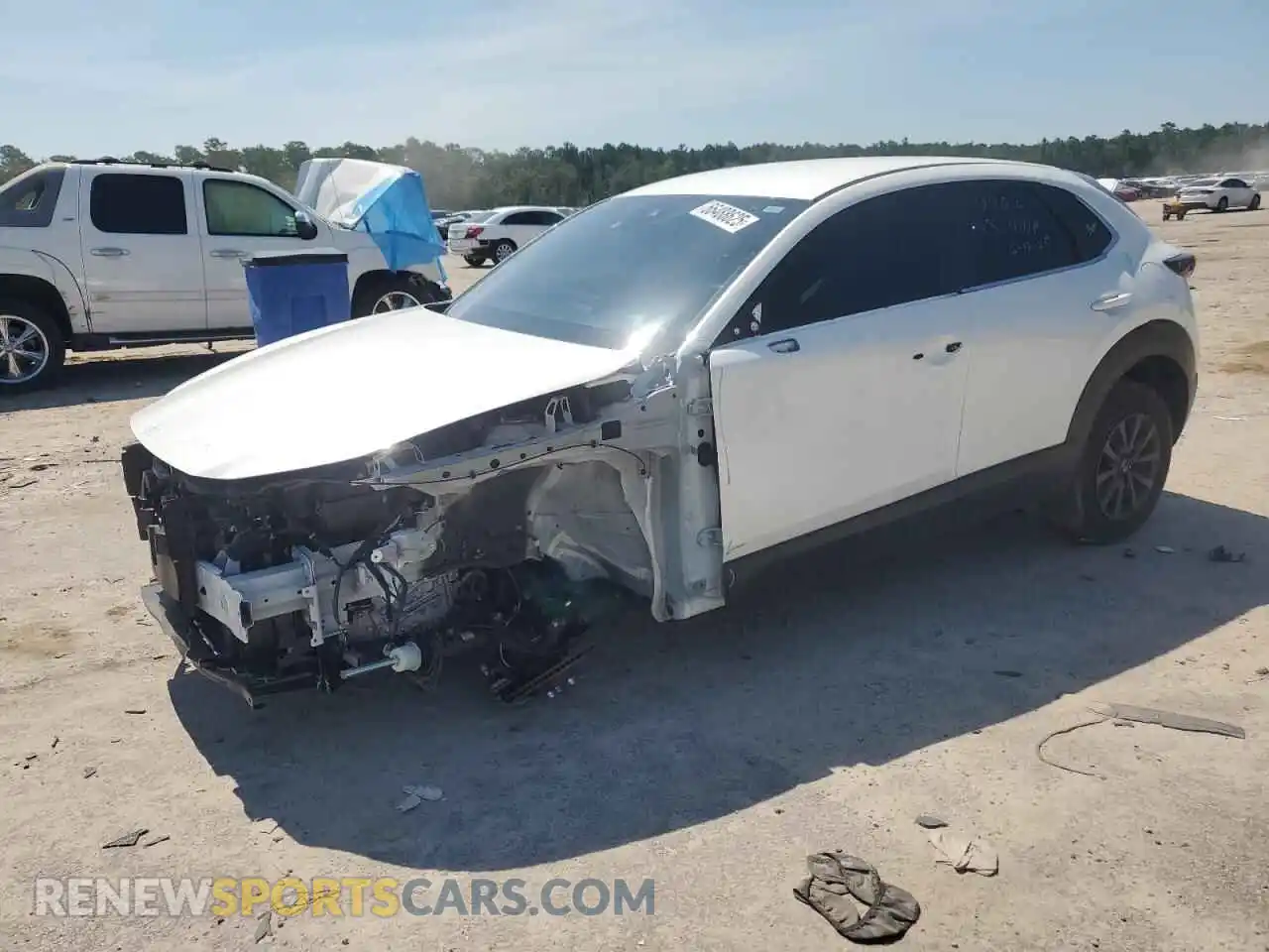 1 Photograph of a damaged car 3MVDMBAM1PM509121 MAZDA CX30 2023