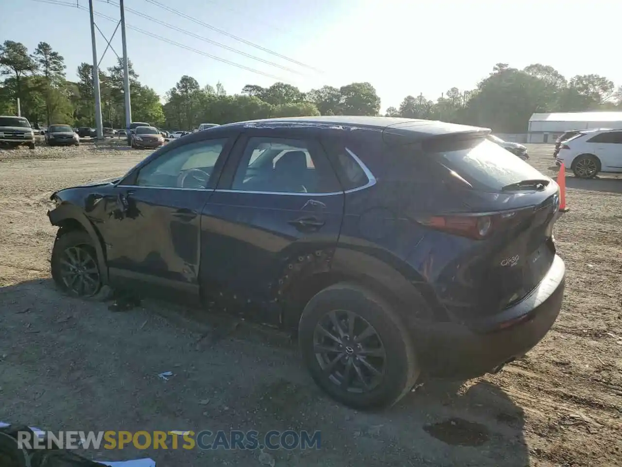2 Photograph of a damaged car 3MVDMBAM1PM566211 MAZDA CX30 2023