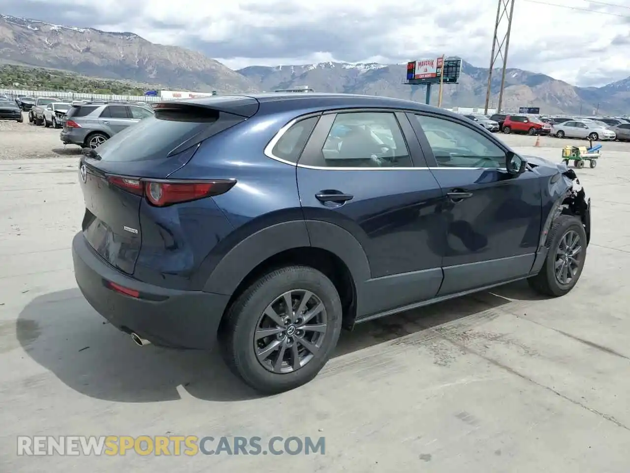3 Photograph of a damaged car 3MVDMBAM4PM586047 MAZDA CX30 2023