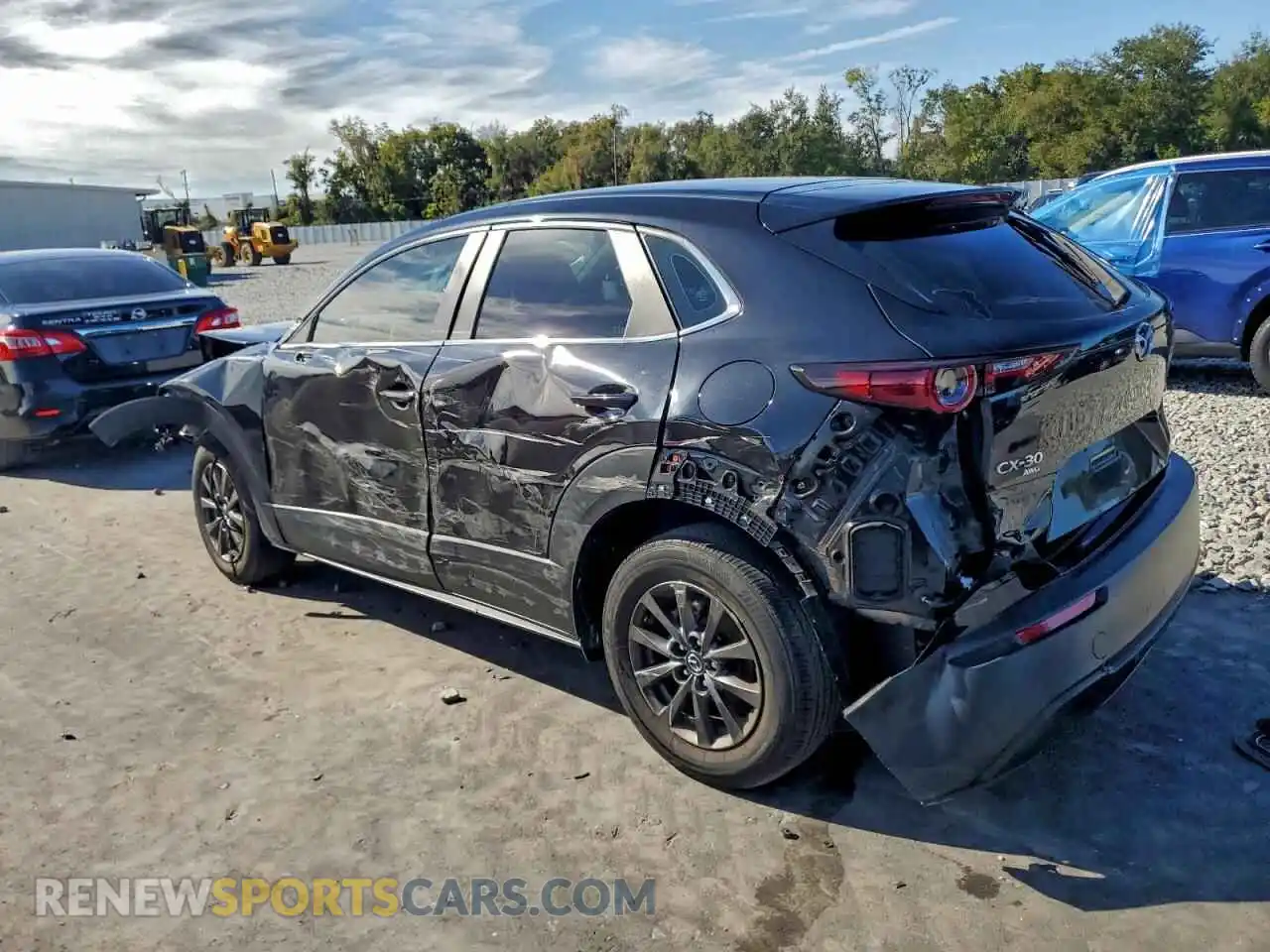 2 Photograph of a damaged car 3MVDMBAM6PM517201 MAZDA CX30 2023
