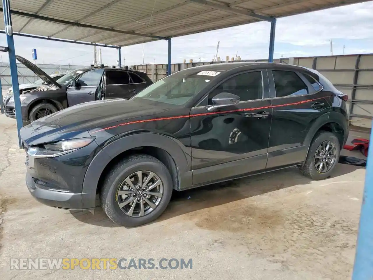 1 Photograph of a damaged car 3MVDMBAM7PM513318 MAZDA CX30 2023