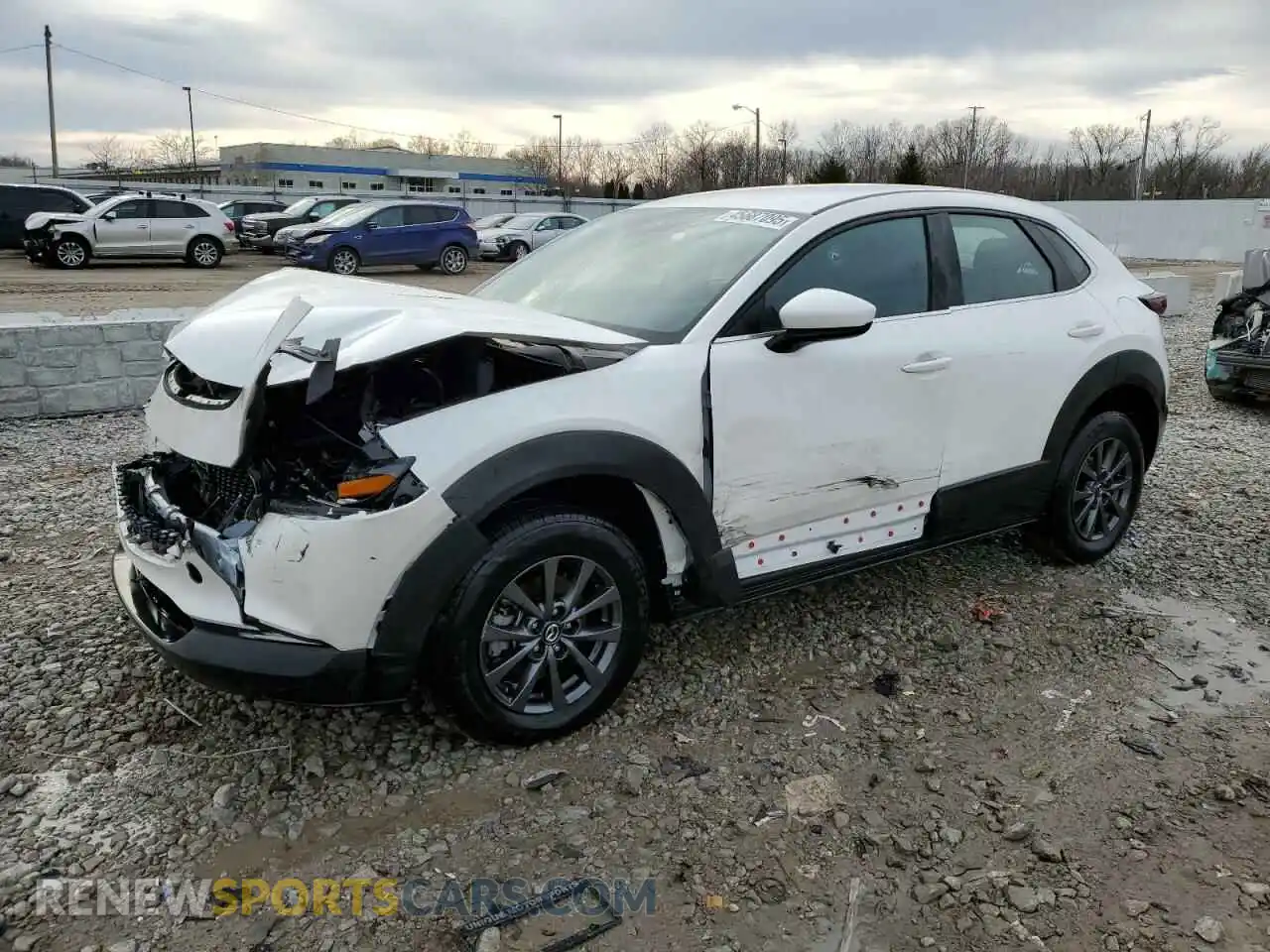 1 Photograph of a damaged car 3MVDMBAM8PM552029 MAZDA CX30 2023