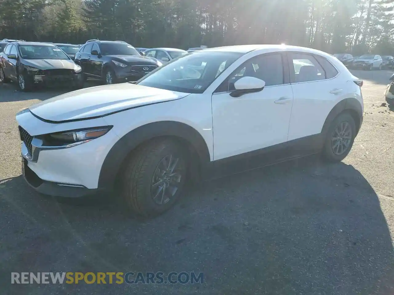 1 Photograph of a damaged car 3MVDMBAM9PM542965 MAZDA CX30 2023
