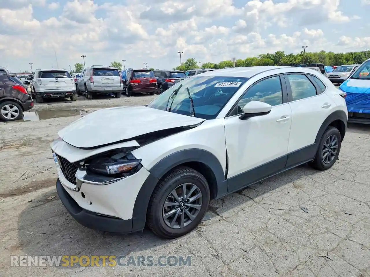 1 fotografías del automóvil dañado 3MVDMBAM9PM549947 MAZDA CX30 2023