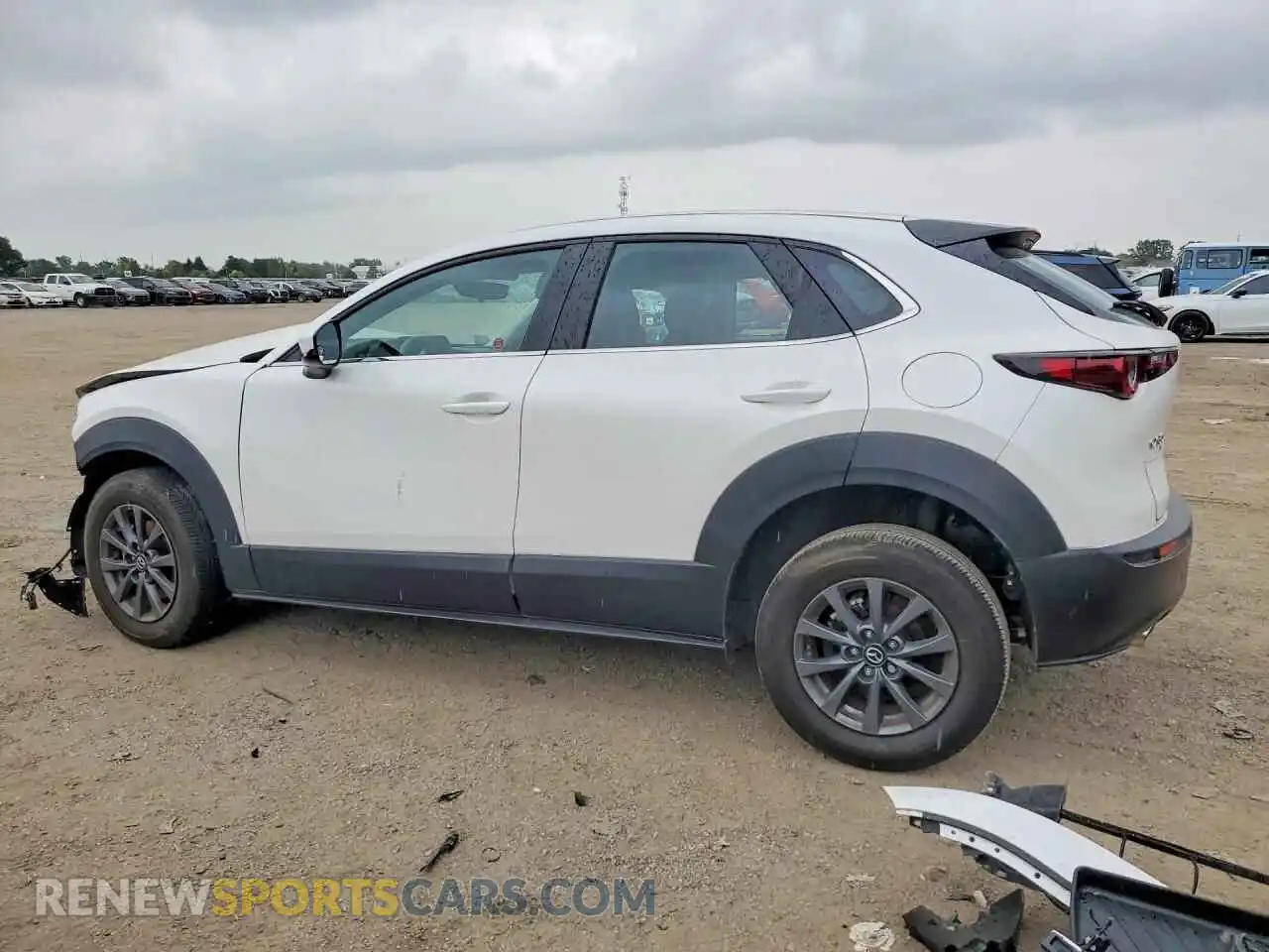 2 fotografías del automóvil dañado 3MVDMBB75PM557200 MAZDA CX30 2023