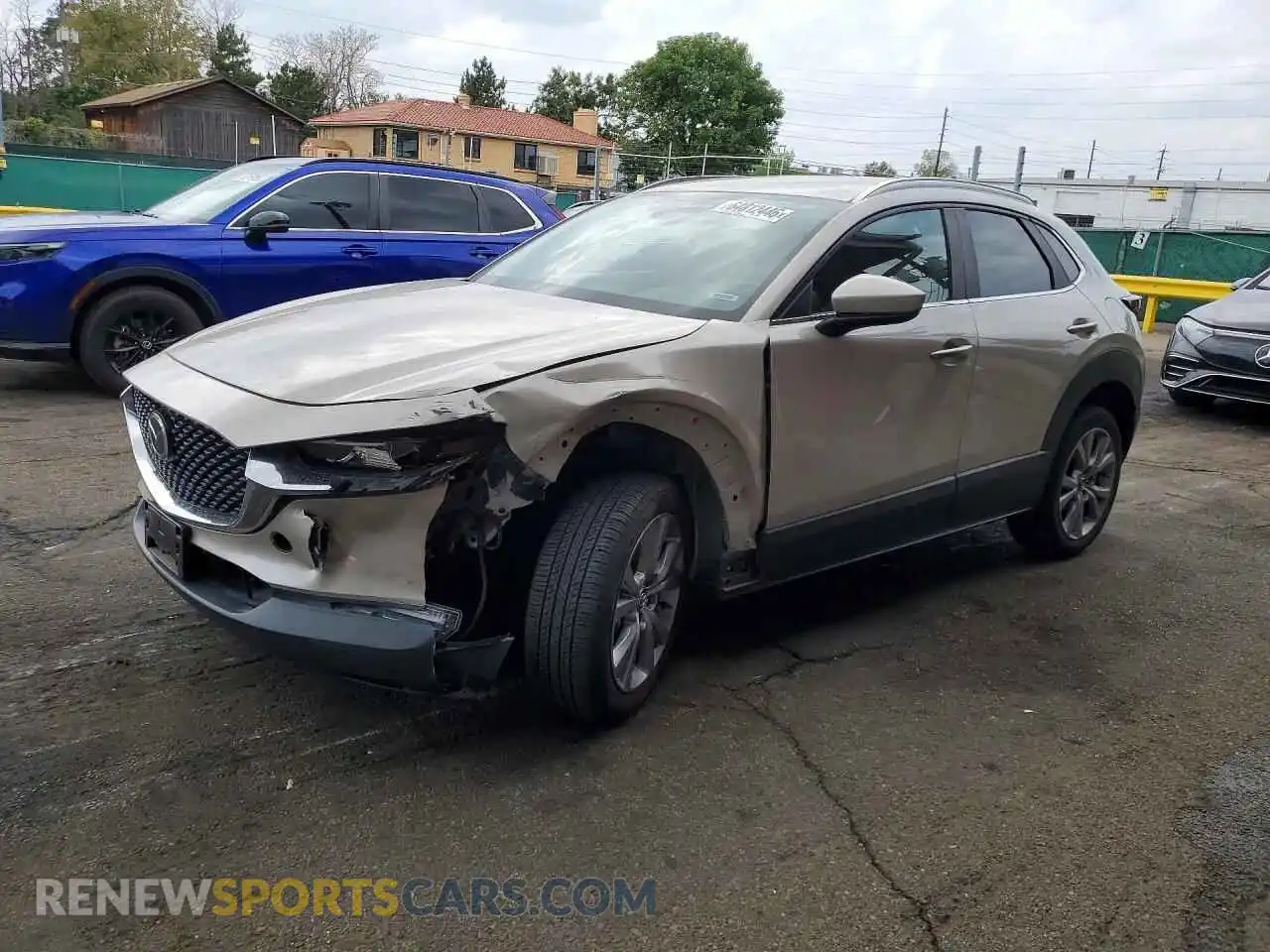 1 Photograph of a damaged car 3MVDMBBM0PM501882 MAZDA CX30 2023