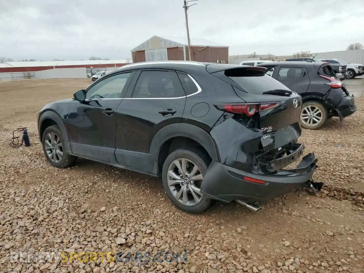 2 Photograph of a damaged car 3MVDMBBM0PM562276 MAZDA CX30 2023