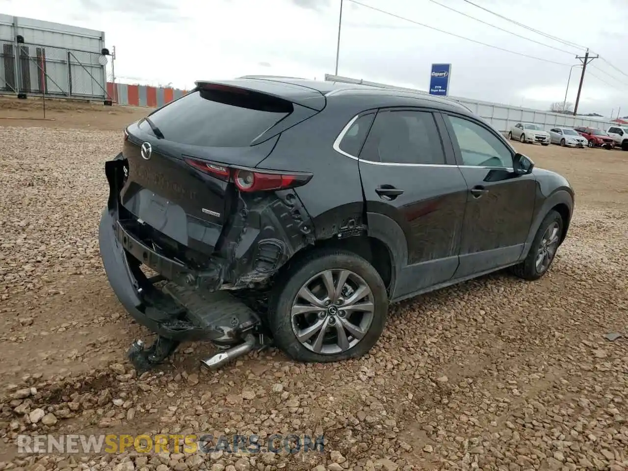 3 Photograph of a damaged car 3MVDMBBM0PM562276 MAZDA CX30 2023