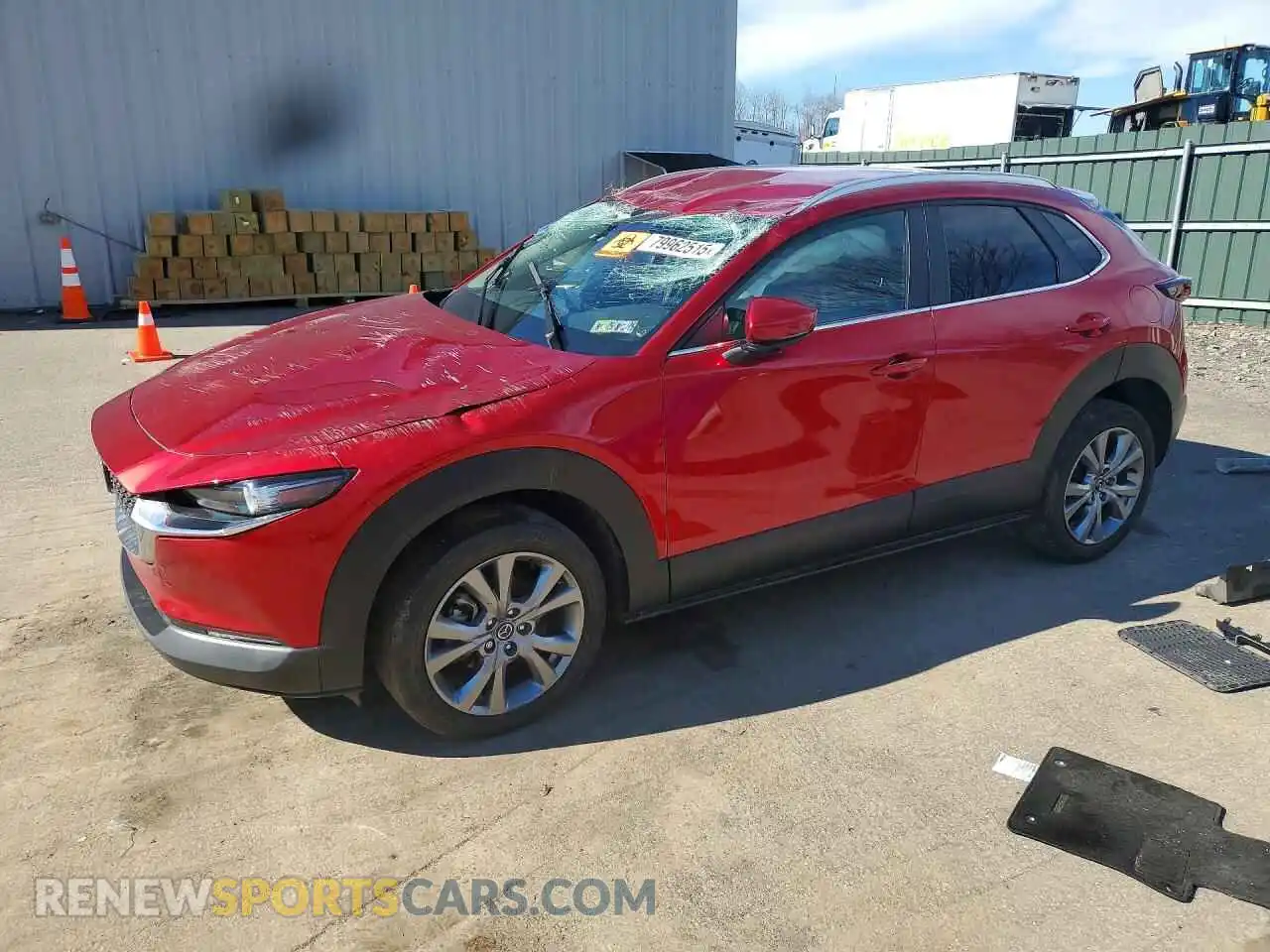 1 fotografías del automóvil dañado 3MVDMBBM0PM584424 MAZDA CX30 2023