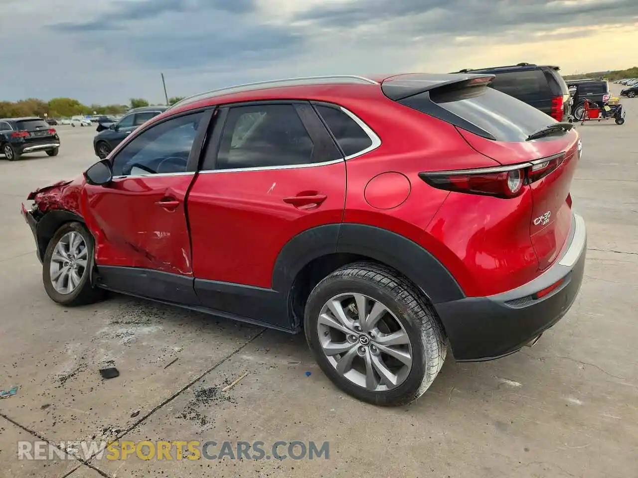 2 Photograph of a damaged car 3MVDMBBM1PM514835 MAZDA CX30 2023