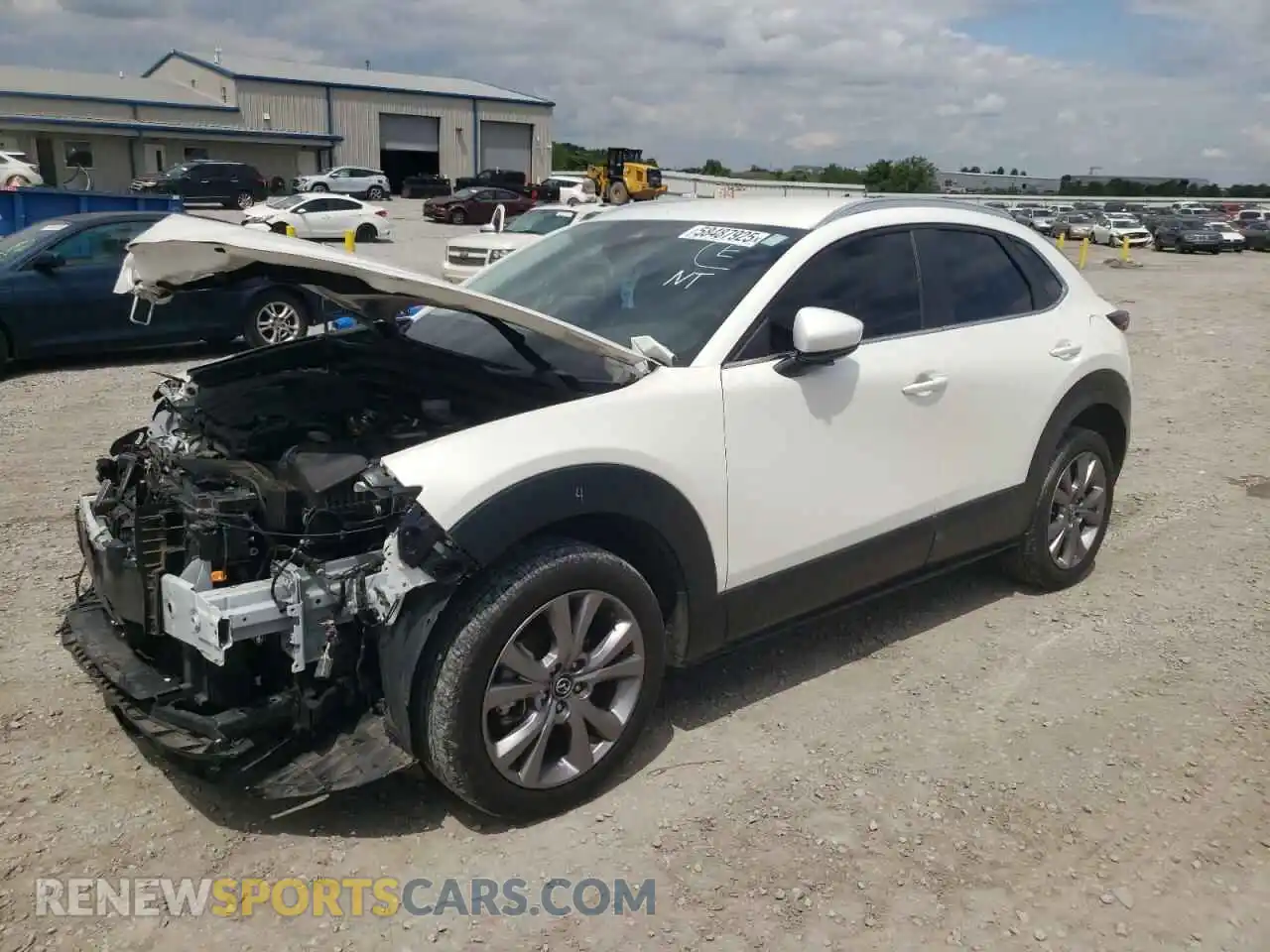1 Photograph of a damaged car 3MVDMBBM1PM533398 MAZDA CX30 2023