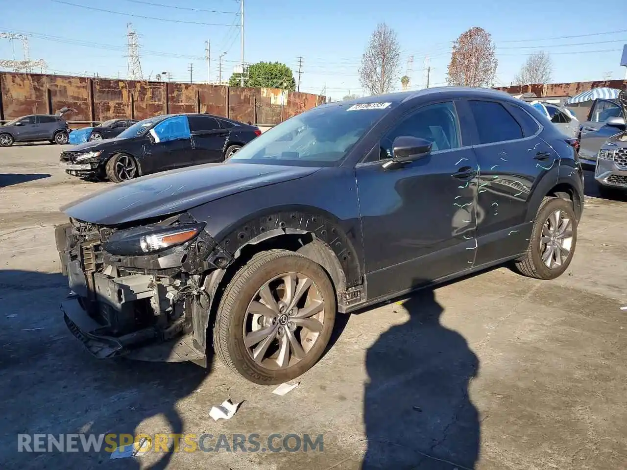 1 Photograph of a damaged car 3MVDMBBM1PM580835 MAZDA CX30 2023