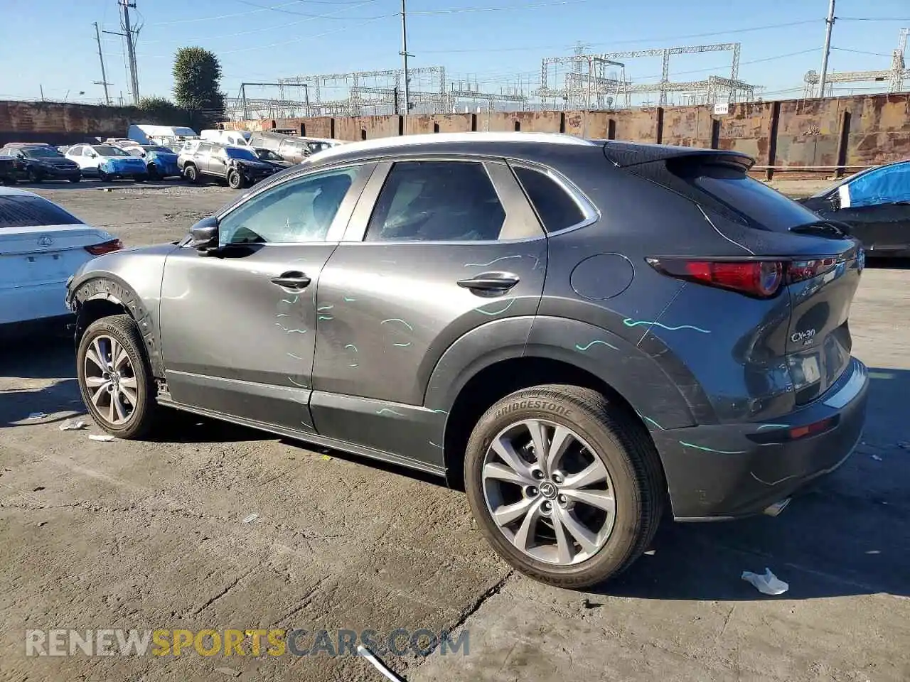 2 Photograph of a damaged car 3MVDMBBM1PM580835 MAZDA CX30 2023