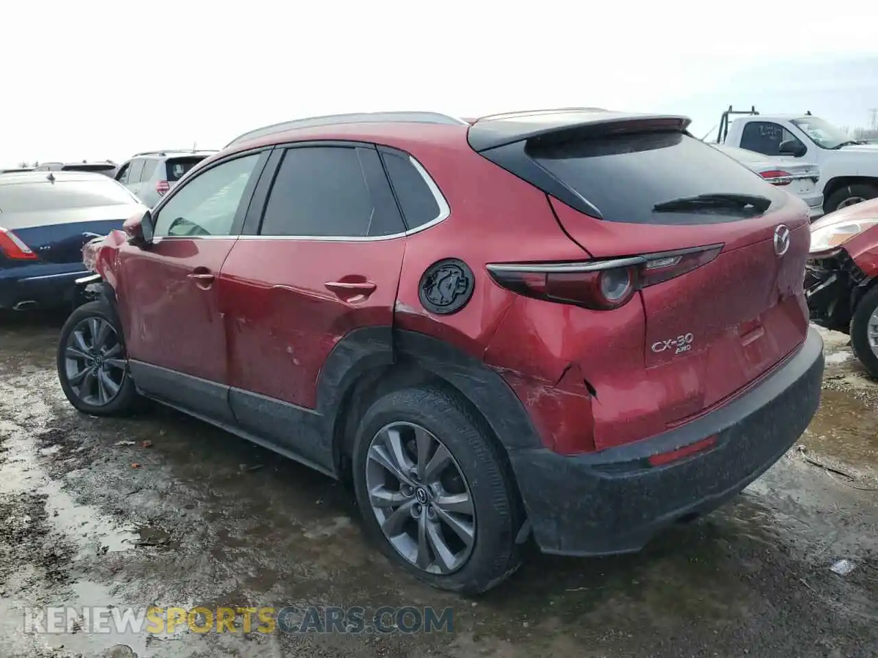 2 Photograph of a damaged car 3MVDMBBM2PM553921 MAZDA CX30 2023