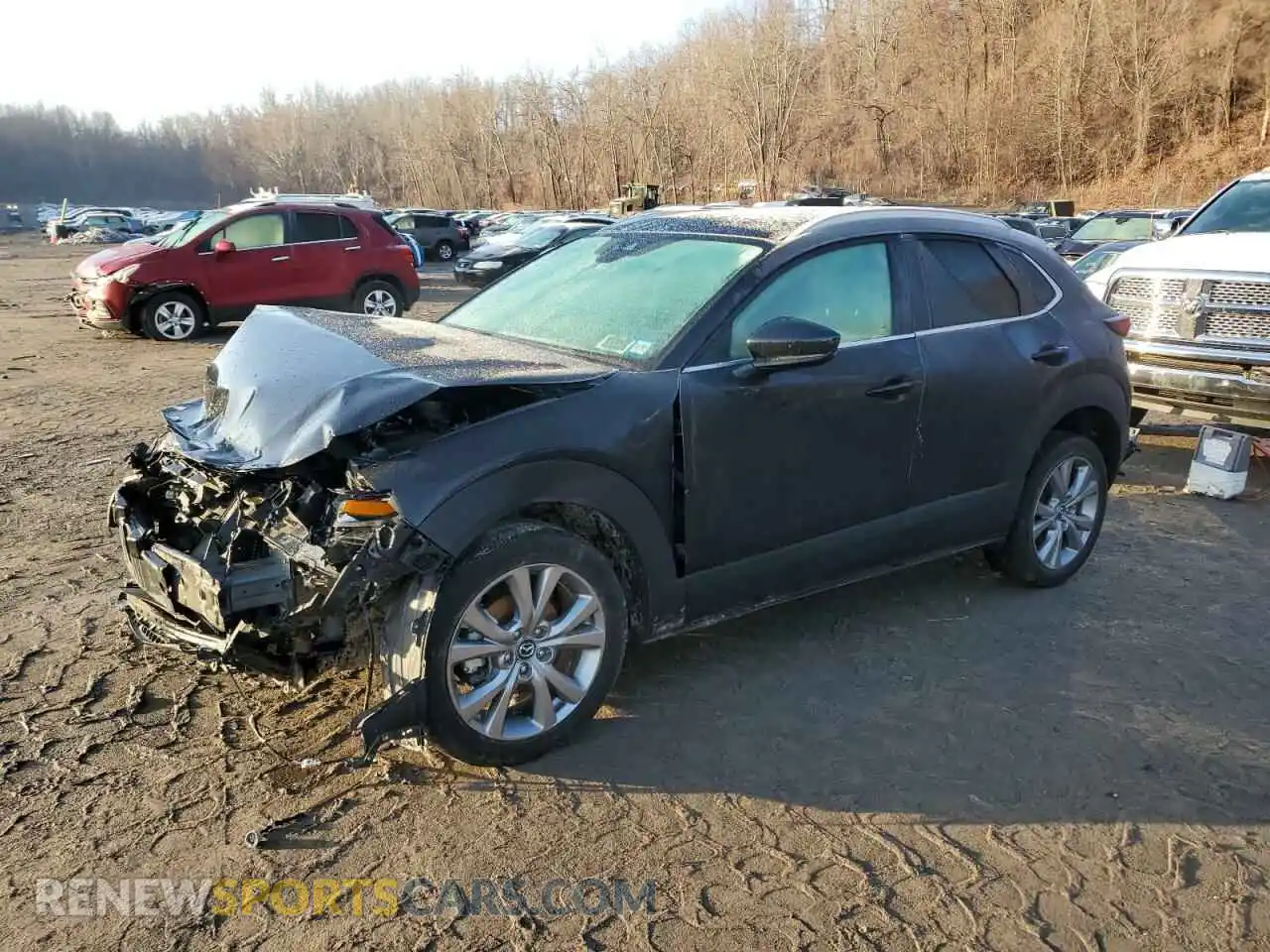 1 Photograph of a damaged car 3MVDMBBM3PM523942 MAZDA CX30 2023