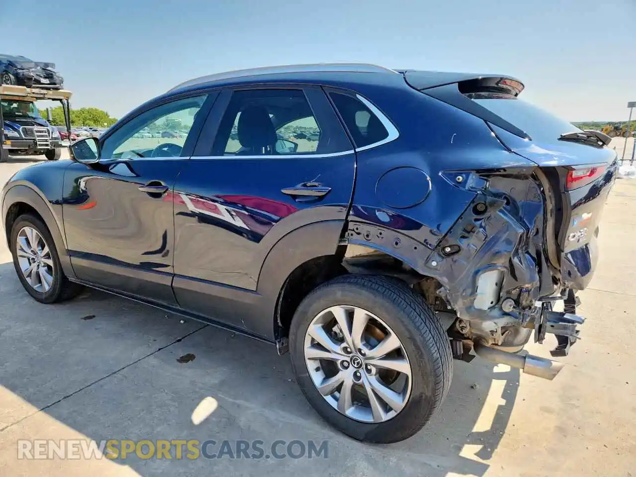 2 Photograph of a damaged car 3MVDMBBM3PM542300 MAZDA CX30 2023