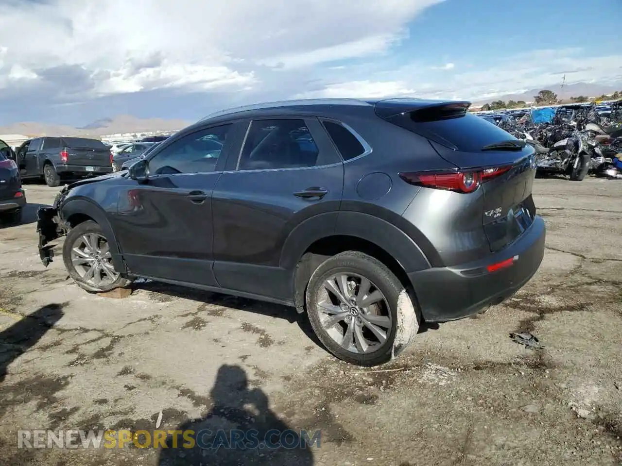 2 Photograph of a damaged car 3MVDMBBM3PM550686 MAZDA CX30 2023