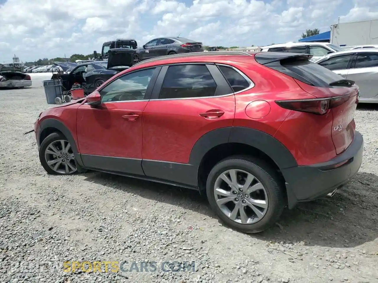 2 Photograph of a damaged car 3MVDMBBM3PM555743 MAZDA CX30 2023