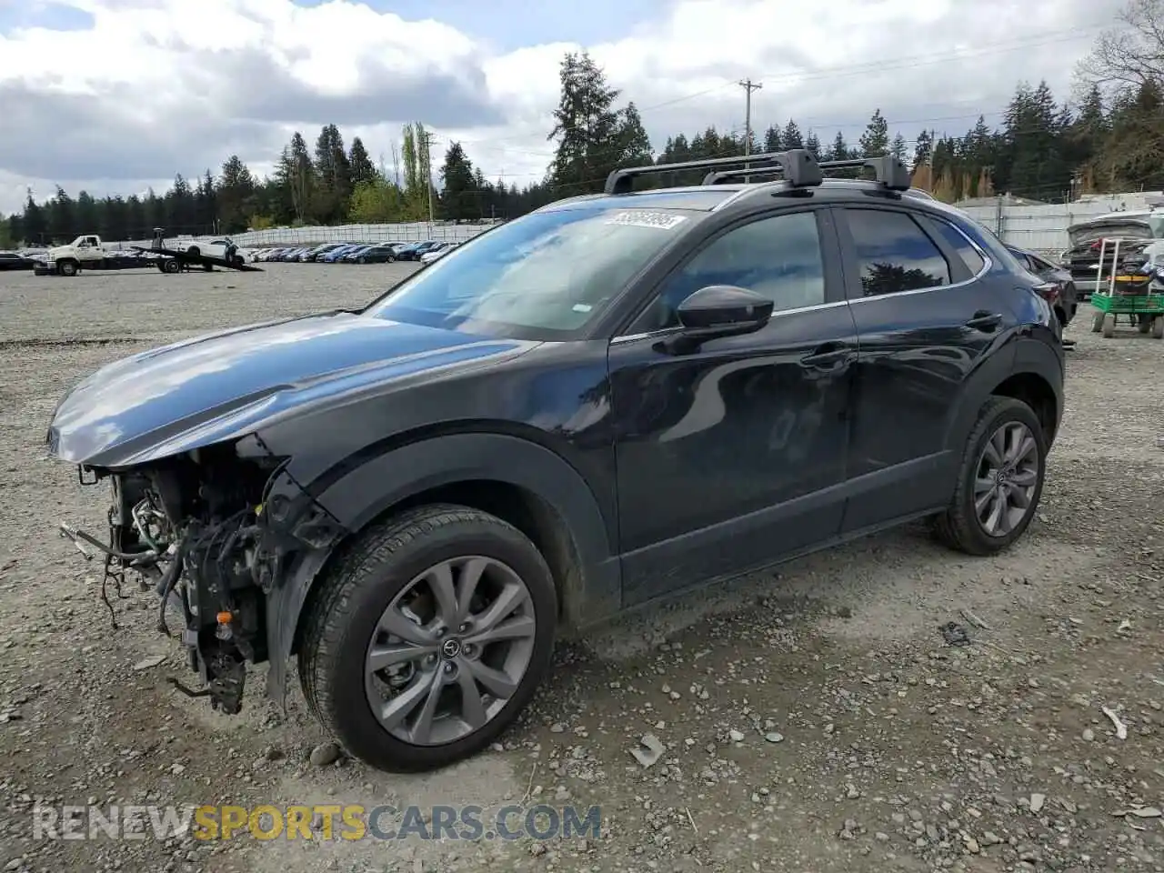 1 Photograph of a damaged car 3MVDMBBM5PM533145 MAZDA CX30 2023