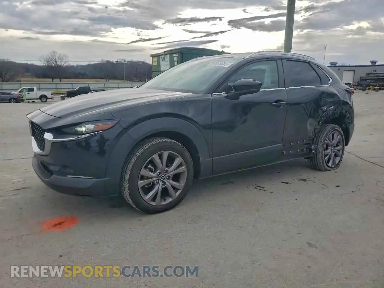 1 Photograph of a damaged car 3MVDMBBM5PM559955 MAZDA CX30 2023
