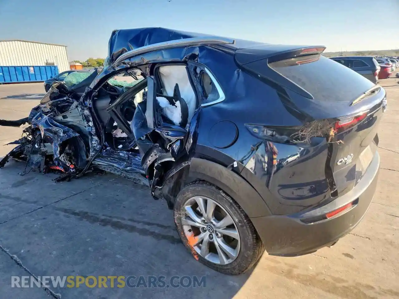2 Photograph of a damaged car 3MVDMBBM7PM570889 MAZDA CX30 2023