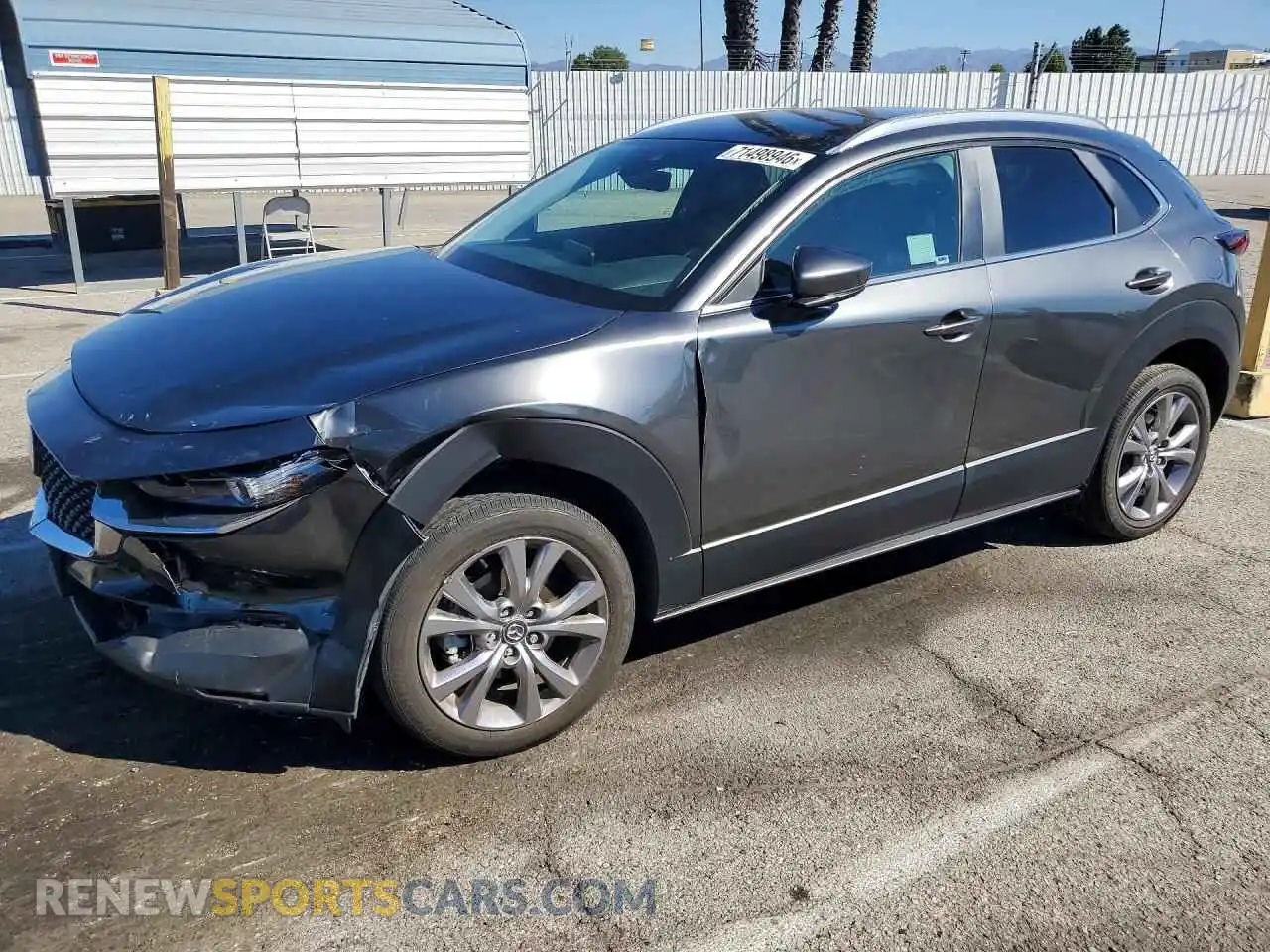 1 Photograph of a damaged car 3MVDMBBM7PM585778 MAZDA CX30 2023