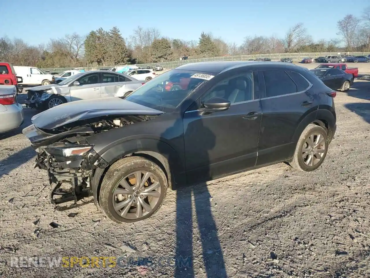 1 Photograph of a damaged car 3MVDMBBM8PM543782 MAZDA CX30 2023
