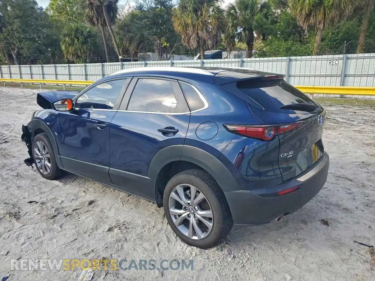 2 Photograph of a damaged car 3MVDMBBM8PM554944 MAZDA CX30 2023