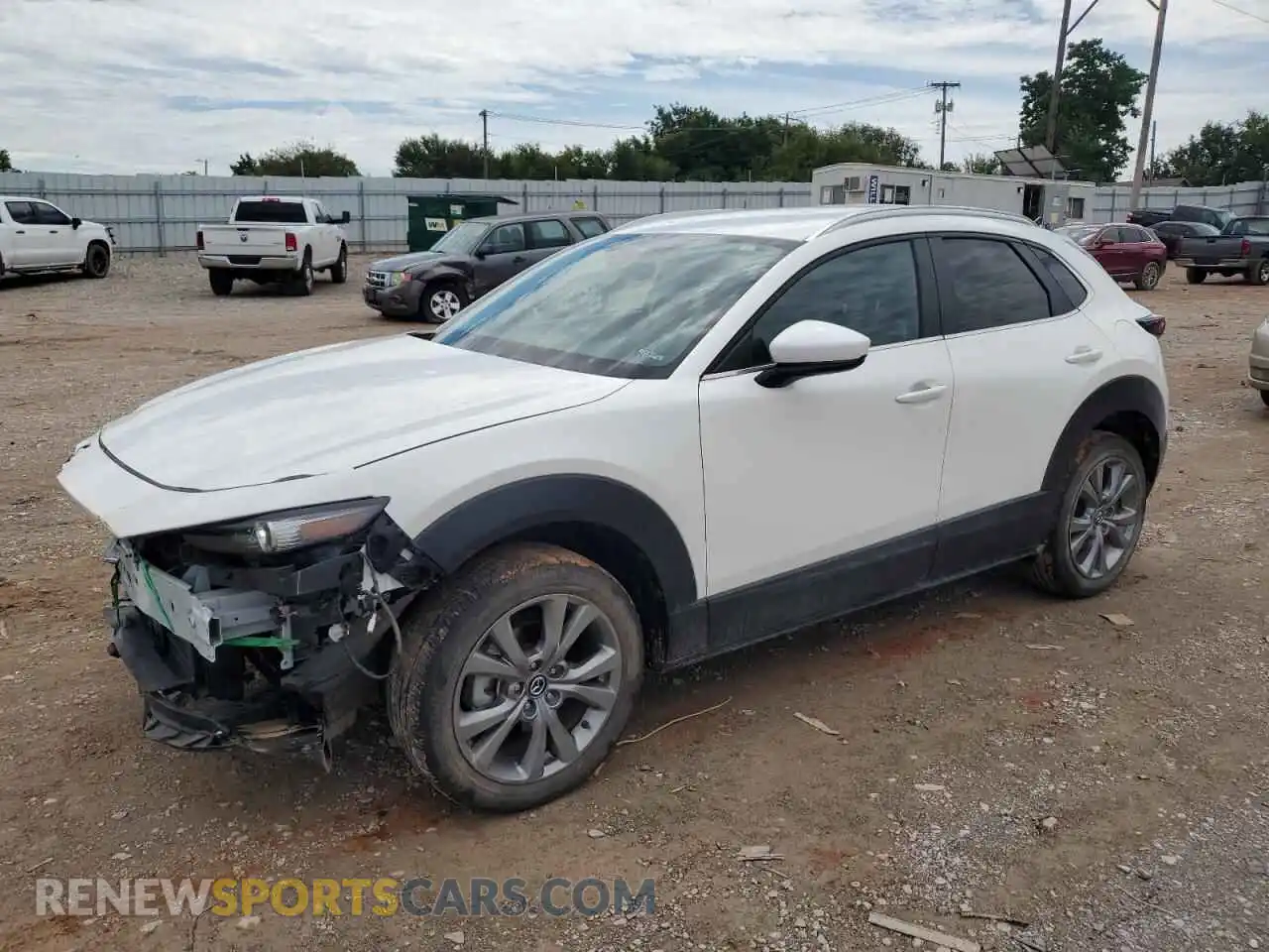 1 Photograph of a damaged car 3MVDMBBM9PM531768 MAZDA CX30 2023
