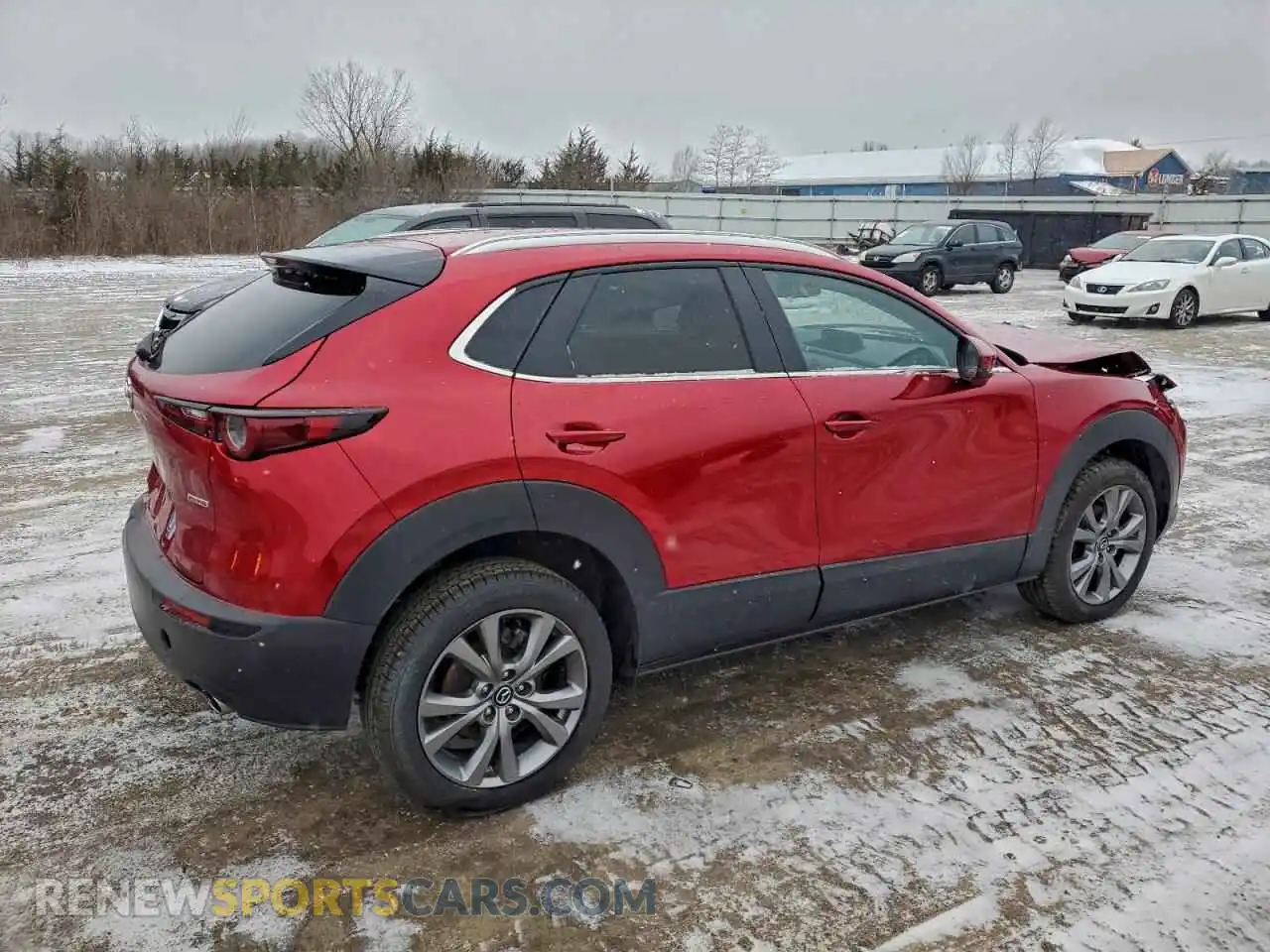 3 Photograph of a damaged car 3MVDMBBM9PM562440 MAZDA CX30 2023