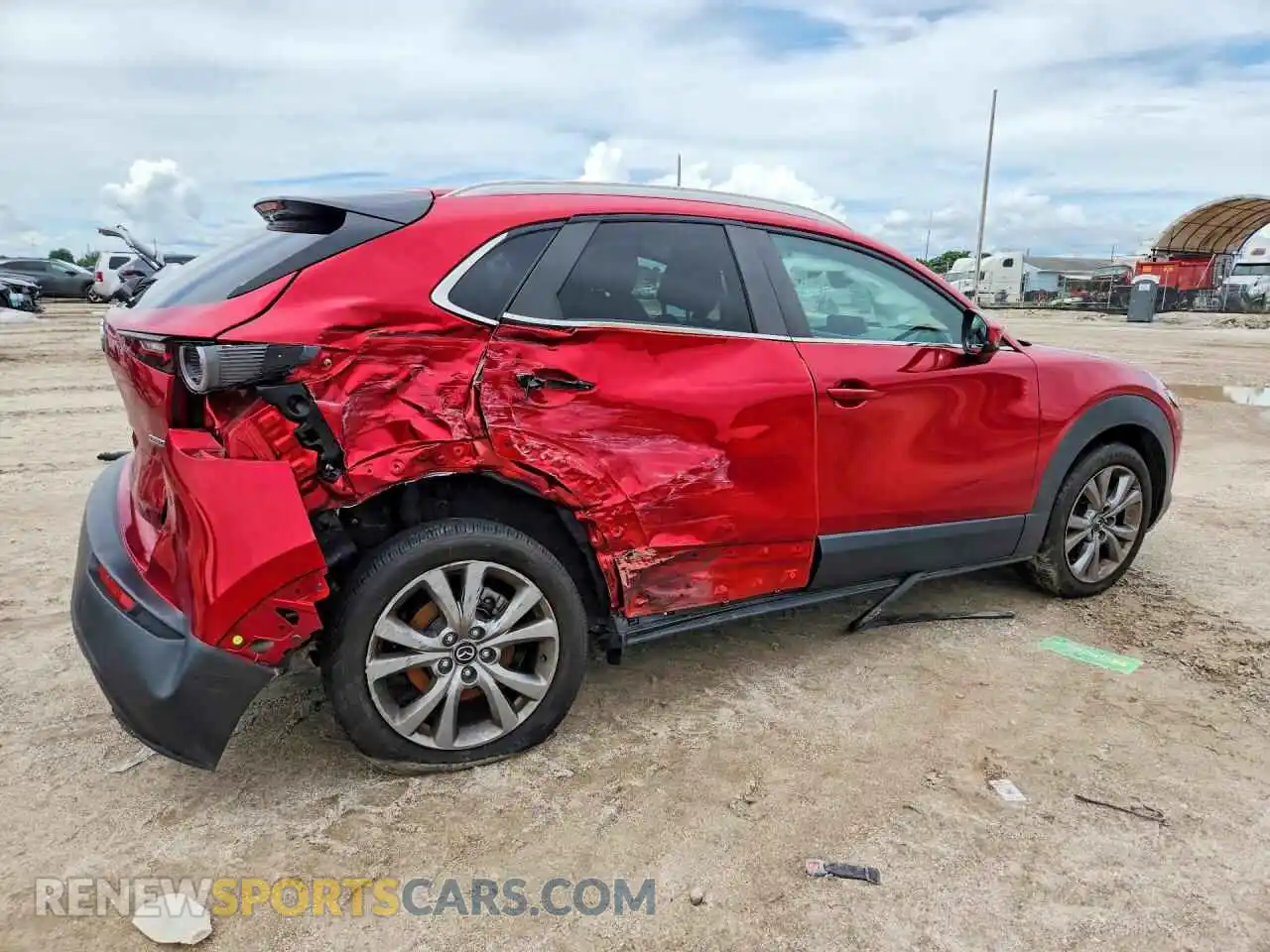 3 Photograph of a damaged car 3MVDMBCM0PM530930 MAZDA CX30 2023