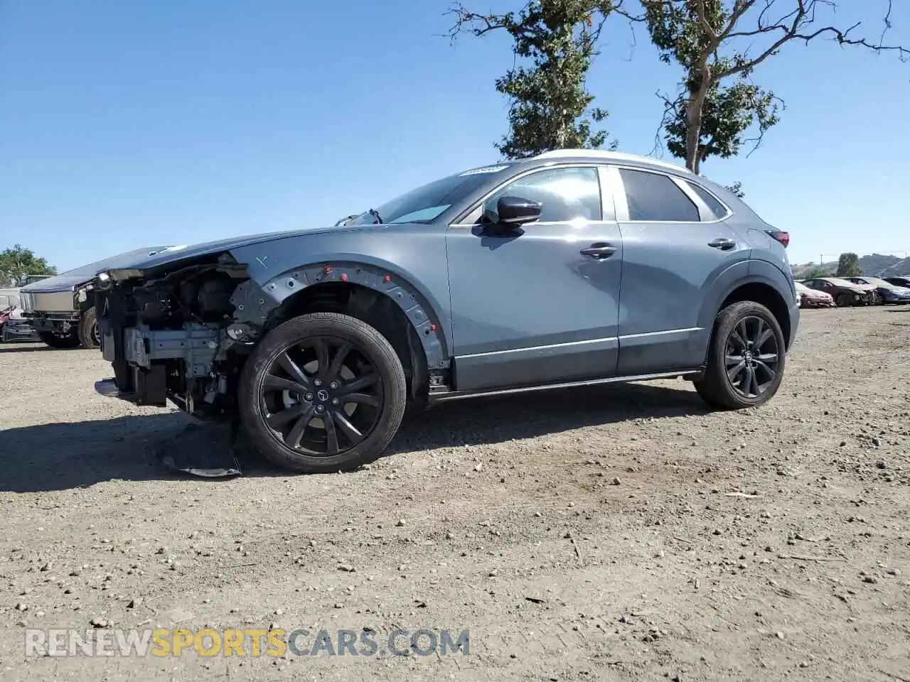 1 Photograph of a damaged car 3MVDMBCM2PM553819 MAZDA CX30 2023