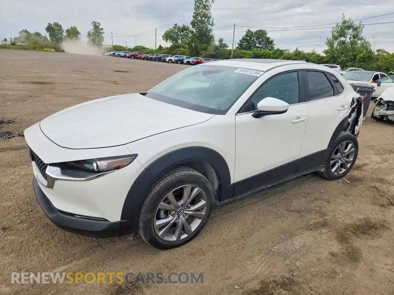 1 Photograph of a damaged car 3MVDMBCM2PM567994 MAZDA CX30 2023