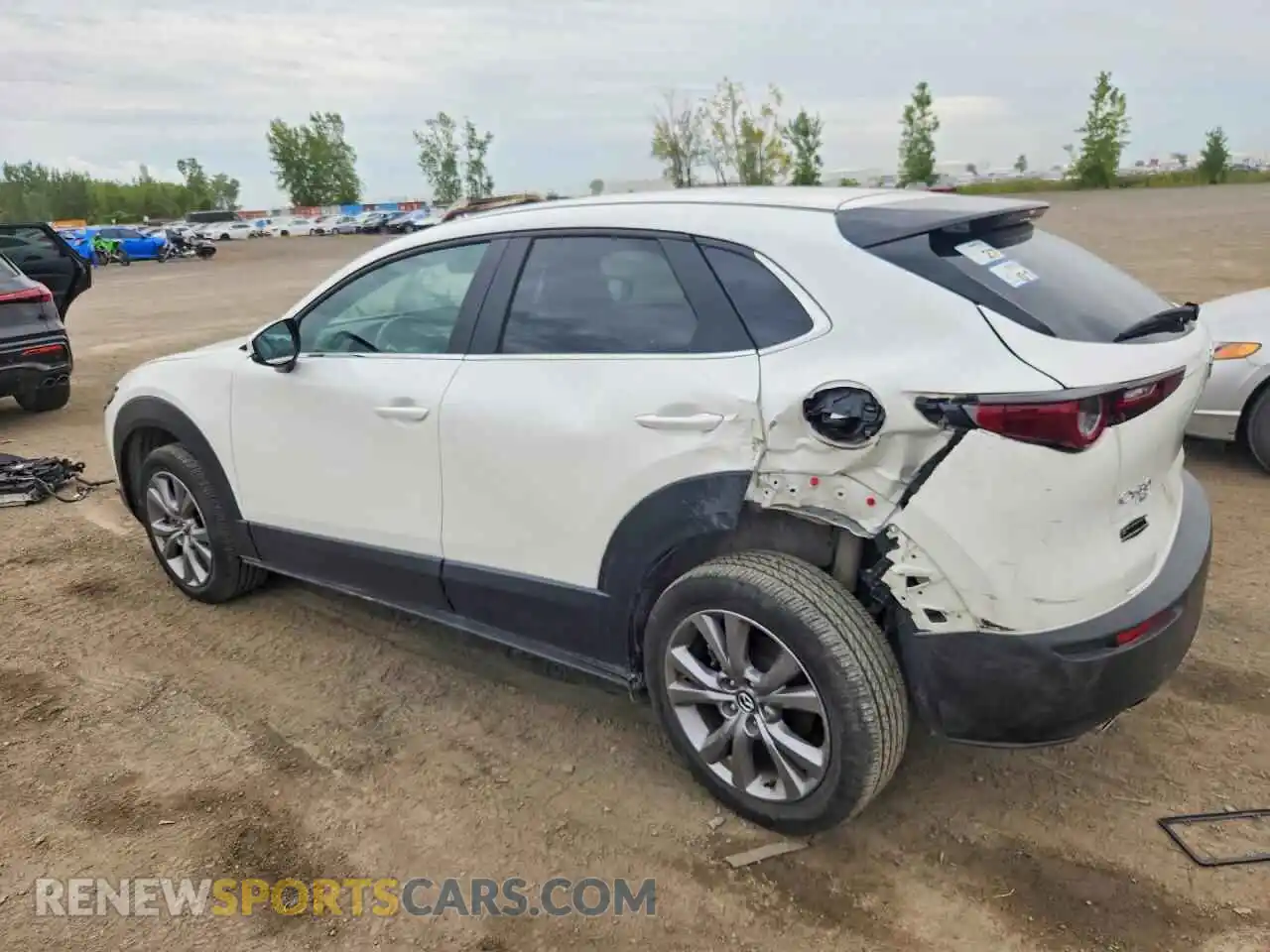 2 Photograph of a damaged car 3MVDMBCM2PM567994 MAZDA CX30 2023