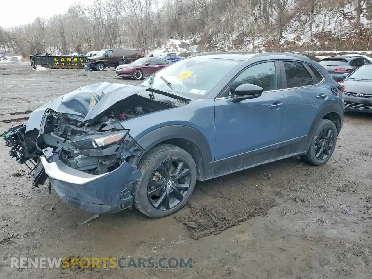 1 fotografías del automóvil dañado 3MVDMBCM3PM514477 MAZDA CX30 2023